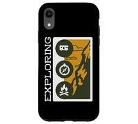 Outdoor Hiking Camper Compass Practical Tools Case for iPhone XR