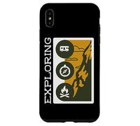 Outdoor Hiking Camper Compass Practical Tools Case for iPhone XS Max