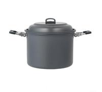 Outdoor Hiking Pot Set 6.5L For Multi-Person Meals | for durable metal blend, rust resistant, easy to clean for surface, fits group dining, outdoor kitchen essential