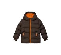 Outdoor Hooded Jacket with Fleece Lining and Contrast Details - Water-Repellent Child s.Oliver Marron 9 years