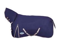 Weatherbeeta Comfitec Essential Combo Neck Lite - Navy/Silver/Red - 5 foot