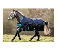Outdoor horse blanket with neck cover Horseware Amigo Bravo 12 Plus T/O 400g