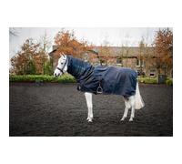 Outdoor horse blanket with neck cover Horseware Rambo Mack In a Sack