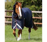 Outdoor horse blanket with neck cover Premier Equine Titan 100 g