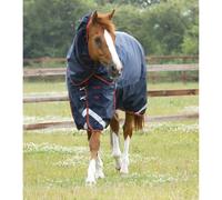 Outdoor horse blanket with neck cover Premier Equine Titan 450 g