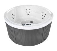 Outdoor Hot Tub with LED MARFIL Dark Grey
