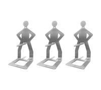 Outdoor Human-Shaped Sausage Grill,Stainless Steel BBQ Sausage Holder, Creative Standing Man Sausage Barbecue Rack, Porta Camping Grill (3)