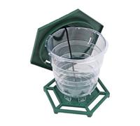 Outdoor Hummingbird Feeder - 15 x 13 x 9 cm, Weatherproof Feeding Bowl, Wild Bird Feeder, Station for Outdoor | Accessibility with Multiple Ports for the Outdoor