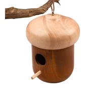 Outdoor Hummingbird Nesting Boxes - Pine Wood 15x5.5cm 12x8cm | Bird Nesting Station | Small Hanging Bird House with Rope | Outdoor Nesting Shelter