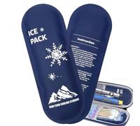 Outdoor Ice Bag - Lightweight Therapys Ice Bag, Reusable Cold Compress Pack, Flexible Freezer Gel Bag with Leak-proof Design, Practical Portable Ice Bag for Travel Accidents and