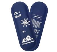 Outdoor Ice Pack, Medicine Ice Cream Strain | Easy-to-Use Compact Gel Freezer Bags, Soft Reusable Ice Sleeve For Travel, Pharmaceutical, Useful