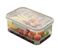 Outdoor Ice Preservation Box, Snackle Box Container with Ice Pack,Chilled Portable Travel Charcuterie Snackle for Meat,Veggies for Camping Picnic (Green)