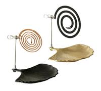Outdoor Incense Holder - Pack of 2 Incense Holder Underlay, Practical Elegant Decorative Accessories for Home Accessories, Indoor and Outdoor Use