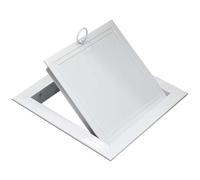 Outdoor Indoor Aluminum Access Doors, 30W x 20H Inch 24W 24H, Flush Mount Inspection Hatch with Pull-Ring Switch, for Drywall, Plumbing, Electrical(24x36in/61x91cm)