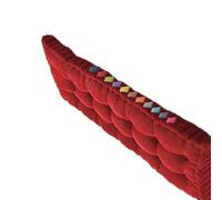 Outdoor Indoor Bench Cush for Bay Window Thick Seat Pads for Kitchen Dining & Porch 2/3/4 Seater Sofa Cushs 23.6"x23.6" (Sle6) - Perfect for Patio Fur