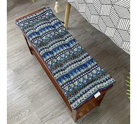 Outdoor Indoor Bench Cush Pad Patio Chair Seat Cush Long Bench Swing Pad with Ties Bay Window Sofa Cush 39.4"x15.7" Slish Garden Fur Accessory