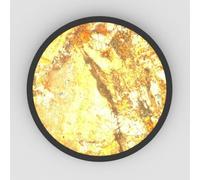 Outdoor/Indoor LED Wall Sconce, IP54 Waterproof Wall Light Fixture, Exterior Anti-Rust Wall Mounted Lamp, 3000K Round Rock Board Art Deco Wall Lighting for Doorway Hallway Garden Porch Patio (60cm)