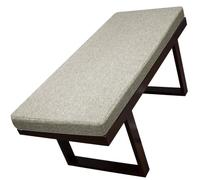 Outdoor/Indoor Non-Slip Bench Cushion - 120/100/200/90/180cm x 40/30/35cm for 2/3 Seater Bay Garden Patio Long Chairs Swings & Porch Furniture (#5130x45x5cm)