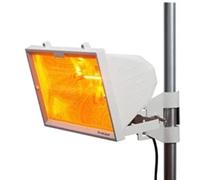 Outdoor Infared Heater with Mesh Grille in White
