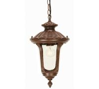 Rustic Outdoor Chain Lantern With Ip44 Rating - Led E27 100W