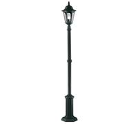 Outdoor IP44 1 Bulb Midi Lamp Post Black LED E27 100W Bulb Light Fitting