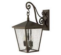 Elegant Outdoor Ip44 4-Bulb Wall Light In Regency Bronze Finish