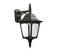 Loops Outdoor IP44 - Wall Light - Sconce - Black - LED E27 100W Bulb - Outside - External - Exterior