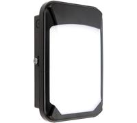 Outdoor Ip65 Commercial Bulkhead Wall Light - Cool White Led - Photocell Sensor