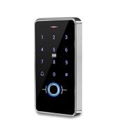Outdoor IP68 Waterproof Fingerprint Access Control Keypad RFID Keyboard Touch Panel Electronic Door Opener System 13.56MHz Cards