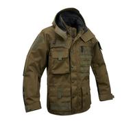 Brandit Performance Outdoor Jacket Coat Tactical Hooded Water-repellent Olive