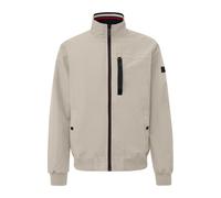Outdoor Jacket with High Collar and Ribbed Edges s.Oliver Beige 2XL
