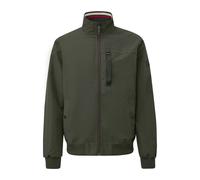 Outdoor Jacket with High Collar and Ribbed Edges s.Oliver Vert XL
