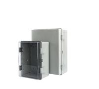 Outdoor Junction Box, IP66 Waterproof Plastic Wire Distribution Enclosure, Durable ABS Electronic Instrument Case, 360x250x150mm, for Outdoor Use