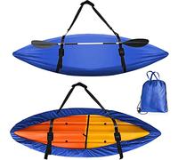 Outdoor Kayak Covers, Kayak Canoe Cover Blue Multiple Sizes(Fit 2.6m to 3m kayak)