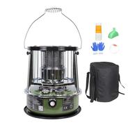 Outdoor Kerosene Patio Heater | Portable Heater - Height Adjustable Camping Heater | For Space Room Bathroom Store Camping Garage Outdoor Patio Indoor