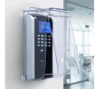 Outdoor Keypad Cover Protector,Clear Flip Cap Doorbell Rain Cover,Doorbell Cover Weatherproof,Access Control Rain Cover Compatible for Ring Doorbell/Door Keypad/Lock Keypad/Employee Time Clock