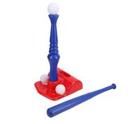 Outdoor Kids Tee Ball Set with Pitching Machine, Ergonomic and Safe for Children, Perfect for Physical Activity, 9 Piece Plastic Training Set