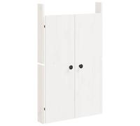 vidaXL Outdoor Kitchen Doors White 50x9x82 cm Solid Wood Pine