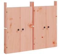 vidaXL Outdoor Kitchen Doors 2 pcs 50x9x82 cm Solid Wood Pine