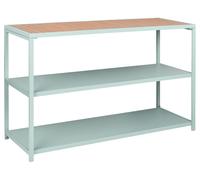 Outdoor Kitchen Island AVETRANA Light Green Metal