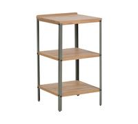Outdoor Kitchen Island IVREA Brown Certified Acacia Wood