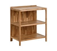 Beliani Outdoor Kitchen Island Venosa Brown Acacia Wood