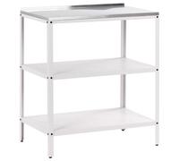 Outdoor Kitchen Island VILAMA White