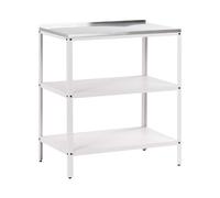 Outdoor Kitchen Island VILAMA White