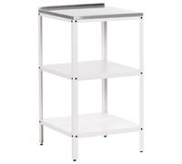 Beliani Outdoor Kitchen Island Vilama White