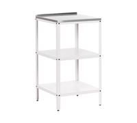 Beliani Outdoor Kitchen Island Vilama White