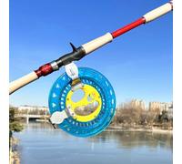 Outdoor Kite Pulley System Built from ABS Material to Support Long Term Use in Varied Weather Conditions (20 cm blue)