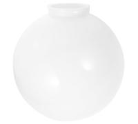 Outdoor Lamp Shade Replacement Globe 9.50cm Acrylic White Cover | Outdoor Light Cover, Glare Reducing Cloth and Acrylic Build, for Post Lights, Porch Lighting