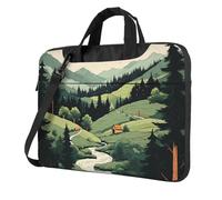 Outdoor Landscape Laptop Tote Bag for Men Women 14 inch Laptop Sleeve Shoulder Briefcase Messenger Computer Bag