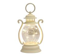 Outdoor Lantern - Outdoor Lanterns for Patio Waterproof | Solar Lantern | Old Fashioned Nightstand Lamps | Battery-Powered Decorative Table Lamp for Home Indoor, Patio, Garden - 8.6x16.2 cm
